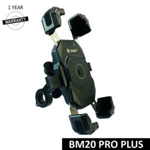 BOBO BM20 PRO PLUS Four Corners Secure Grip with PRO PLUS Vibration Damper Bike / Cycle Phone Holder Motorcycle Mobile Mount